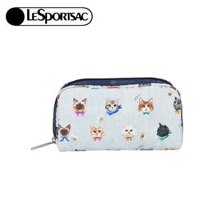 |快速出貨|Lesportsac Rectangular Cosmetic 長形化妝包 送禮-晴空貓語