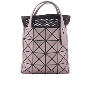 ISSEY MIYAKE BAO BAO LUCENT BOXY 4X4 迷你金屬色手提包/粉色