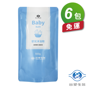 [淳安] 台塑生醫 嬰兒 沐浴精 補充包 500g X 6包 免運費