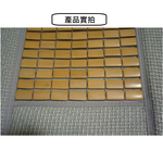 【CAR WAY】CAR WAY竹片花邊四方墊-4入(竹片坐墊 坐墊 車用坐墊), , large
