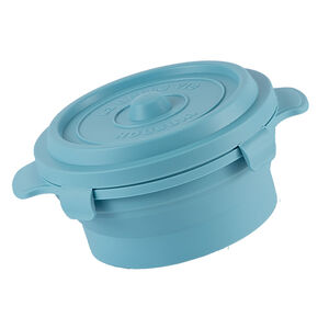 HOUSUXI-SILICONE FOLDABLE FOOD CONTAINER