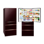 MITSUBISHI Japan-Made 705L Inverter Six-Door Refrigerator MR-WX71C, , large