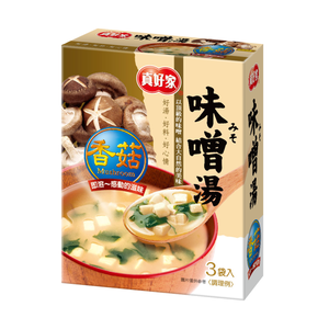 真好家香菇味噌湯