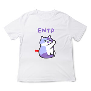 JZ TEE MBTI Cat ENTP-Debater Graphic Tee