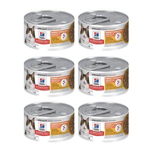 【Hills 希爾思】成貓完美消化雞肉佐蔬菜與米健康美饌主食罐 82gX6罐/盒(605837)