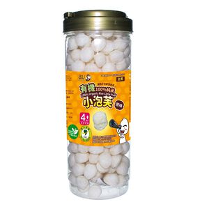 有機100％純米小泡芙-原味-40g