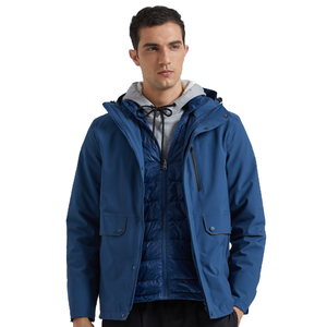 12145123羽絨兩件式外套～90/10白鴨絨  防風防水保暖三合一衝鋒外套