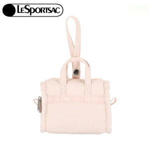 LeSportsac Weekender Charm 小吊掛飾零錢包 送禮-晨曦桃粉