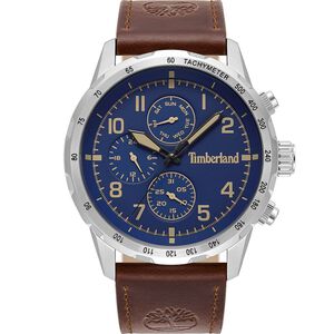 Timberland 天柏嵐 CAMPTON系列 三眼多功能手錶-藍 TDWGF0055401