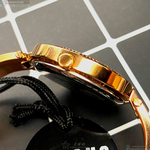 [星晴錶業]VERSUS VERSACE手錶,34mm,VV00302香檳紅錶面玫瑰金錶殼玫瑰金色精鋼錶帶款, , large