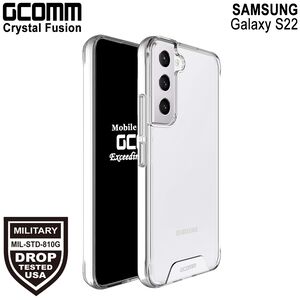 GCOMM 三星 S22 晶透軍規防摔殼 Crystal Fusion
