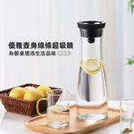 【上手家居】玻璃冷水壺-1200ml(冷水壺/玻璃水壺/玻璃壺/耐熱玻璃壺), , large