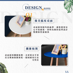 【Hampton 漢汀堡】迪亞小圓桌- 寶石藍, , large