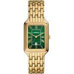 FOSSIL Raquel 孔雀石綠方形女錶 ES5341, , large