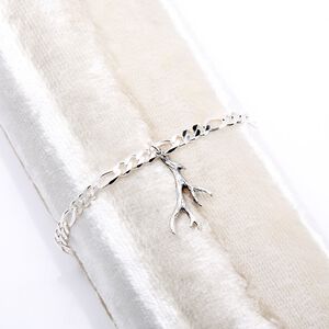 【Angel & Me】一鹿有你 鹿角 s925純銀手鍊 腳鍊 情人節禮物,  【Angel & Me】一鹿有你 鹿角 s925純銀手鍊 腳鍊 情人節禮物