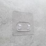 [熊好貼國際]大吹風機架替換專用貼片 凹凸不平整老舊牆面選超黏)平整光滑牆面（選重覆貼) 無痕掛勾掛鉤無痕掛勾, , large