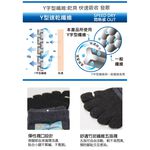 【D&G】乾爽五趾襪<灰>D418 男襪 短襪 除臭襪, , large