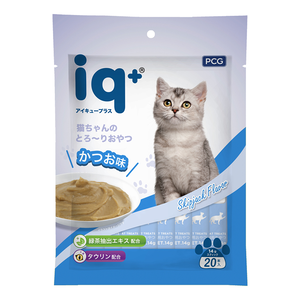 【iq+】貓咪樂泥棒 14g*20條-鰹魚口味