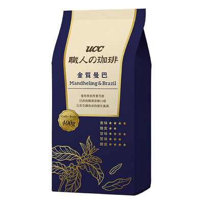 UCC 職人珈琲-金質曼巴咖啡豆400g