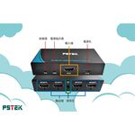 昌運監視器 HSP-2224P 一進四出 HDMI2.0 廣播分配器 EDID設計 LED信號指示燈, , large