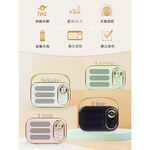 aibo 復古收音機 TWS無線串聯 藍牙喇叭【現貨】隨身碟 TF卡 AUX 收音機 FM 插卡喇叭 TWS喇叭, , large