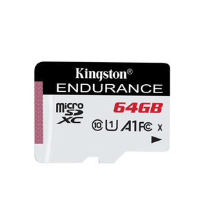 【Kingston】ENDURANCE 64G micro SDXC U1 A1 UHS-I 記憶卡 讀取: 95 MB/s
