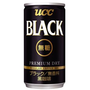 UCC無糖咖啡飲料Can184ml