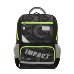 【IMPACT 怡寶】紮染風成長型護脊書包-黑 /個 IM003691BK, , large