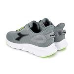 DIADORA迪亞多那 時尚運動慢跑鞋 男運動鞋 男鞋 簡約 透氣 保護後跟 吸震 回彈 減壓 彈力 棉鞋墊 止滑 灰, , large