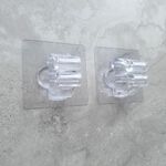 [熊好貼國際]壓克力平台替換專用膠片 唯美 全新優化 無痕掛勾 壁掛 粗糙紋路平整光滑牆面可貼 堅持國貨掛鉤, , large