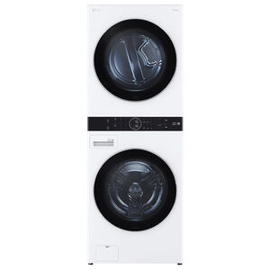 【LG 樂金】19公斤+16公斤 WashTower AI智控洗乾衣機 白色 WD-S1916W