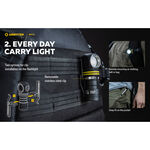 【電筒王】Armytek ELF C1 1000流明 輕巧轉角燈工程夾具版 手電筒 LED 頭燈 56克 泛光 防水防摔, , large