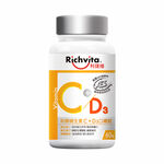 Richvita Chew Vita C +D3  with   Enzyme, , large