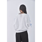 (XL) bring質感圓領灰色長袖上衣二手衣, , large