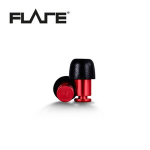 Flare Isolate 系列鋁製專業級英國防躁耳塞 寶石紅色款【敦煌樂器】