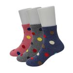 【D&G KIDS】圓點3/4童襪<中灰,13-16cm>D387 短襪 襪子, , large