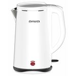 AIWA 愛華 1.8L雙層防燙電茶壺 DKS110518 黑色, , large