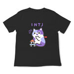 JZ TEE MBTI Cat INTJ-Architect Graphic Tee, , large