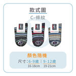 【現貨】兒童止滑短襪 小小紳士款 安全止滑 精梳棉 H323 H324 H325, , large