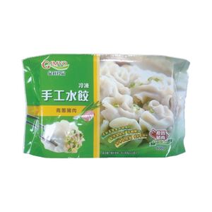 晶鈺冷凍青蔥豬肉手工水餃