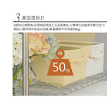 【Y HOUSE】120x35x90cm Lightweight Three-layer Iron Rack Iron Rack Shelf-Electroplating, , large