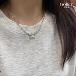 【Gulicc】古莉可 項鍊 不規則碎銀子珍珠項鍊, , large