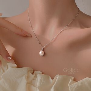 【Gulicc】古莉可 項鍊  氣質 珍愛珍珠項鍊