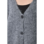 (4XL（含）以上) i my me排扣灰色外套二手衣, , large