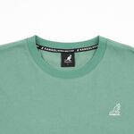【KANGOL】涼感排汗T恤 短袖上衣 夏天 涼感T 綠色 卡其色 運動, , large