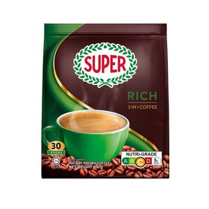 SUPER超級三合一特濃即溶咖啡18g X30
