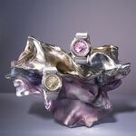 CASIO 卡西歐 G-SHOCK 粉彩金屬八角手錶 女錶 GM-S2110-7A6, , large