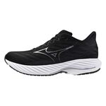 Mizuno Wave Rider 28 Sw 男 慢跑鞋 超寬楦 運動 休閒 緩震 透氣 黑 [J1GC240402], , large