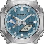CASIO 卡西歐 G-SHOCK 八角太陽能藍芽手錶 GBM-2100A-1A2, , large