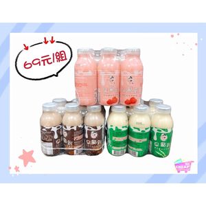 [特價]早點到牛乳飲品200mlx6入(草莓口味) 早餐首選👍